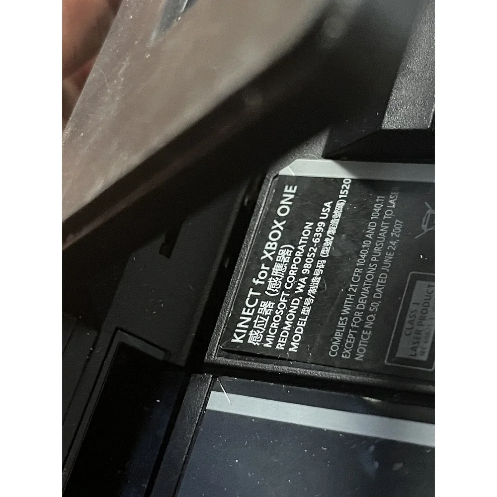 Microsoft Xbox One Kinect Camera‎ Motion Sensor Bar Black Model 1520